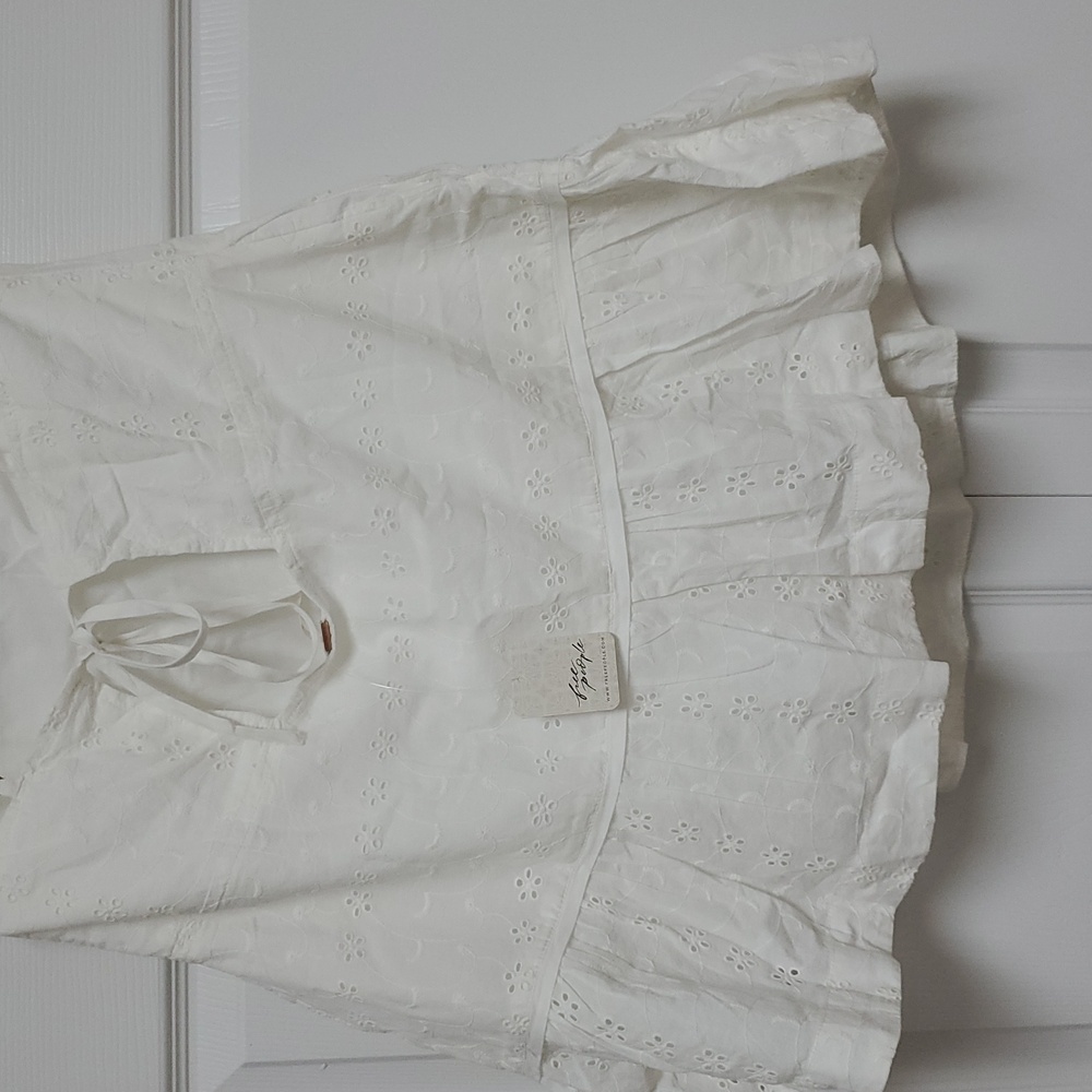 Free People Caught Up Tunic/Ivory Combo - Picture 5 of 10